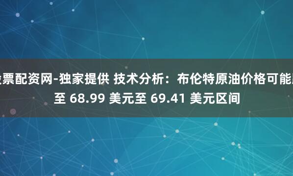 股票配资网-独家提供 技术分析：布伦特原油价格可能跌至 68.99 美元至 69.41 美元区间